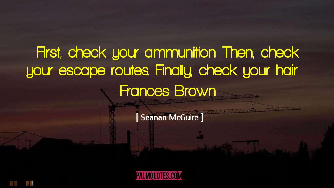 Fiocchi Ammunition quotes by Seanan McGuire