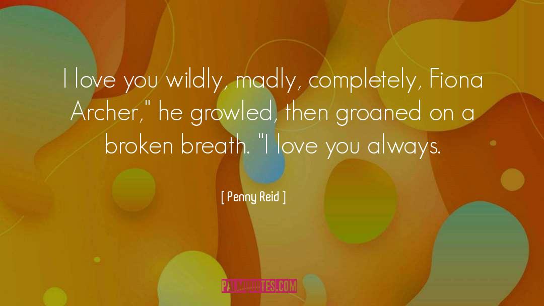 Fiona Archer quotes by Penny Reid