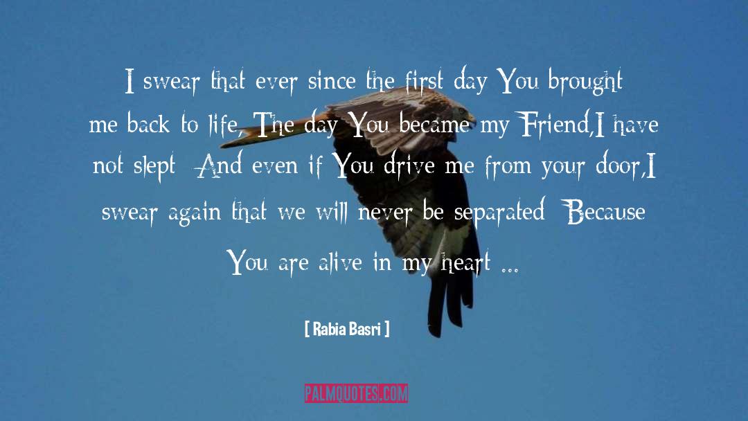 Fiona Friend quotes by Rabia Basri