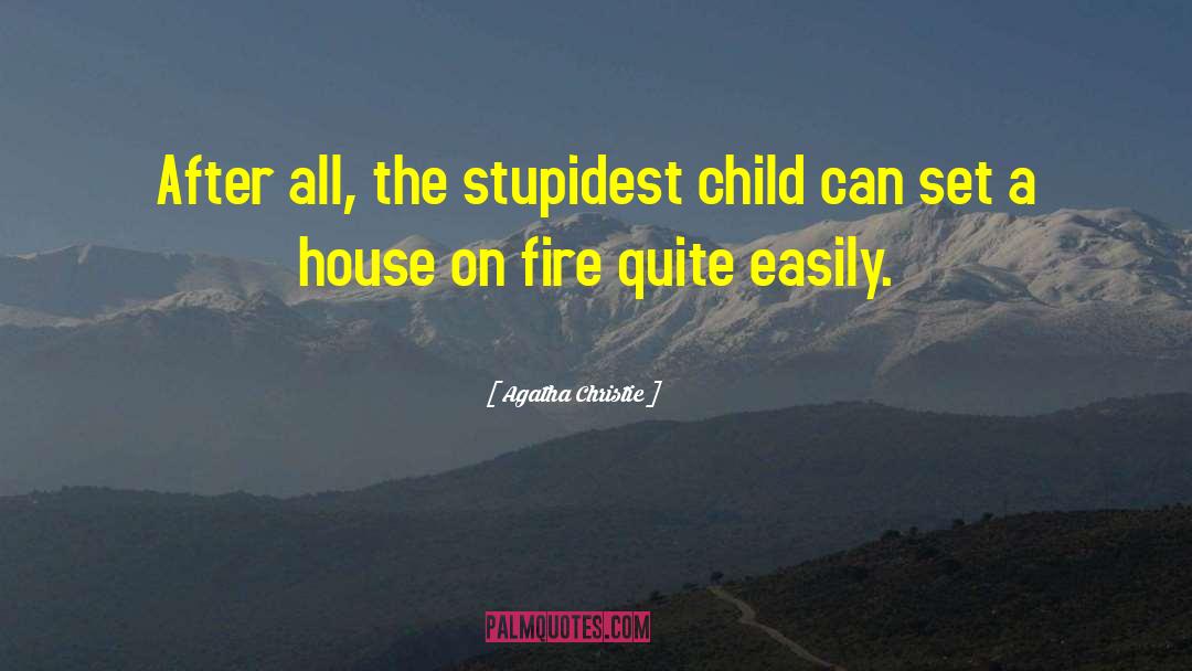 Fire Code quotes by Agatha Christie