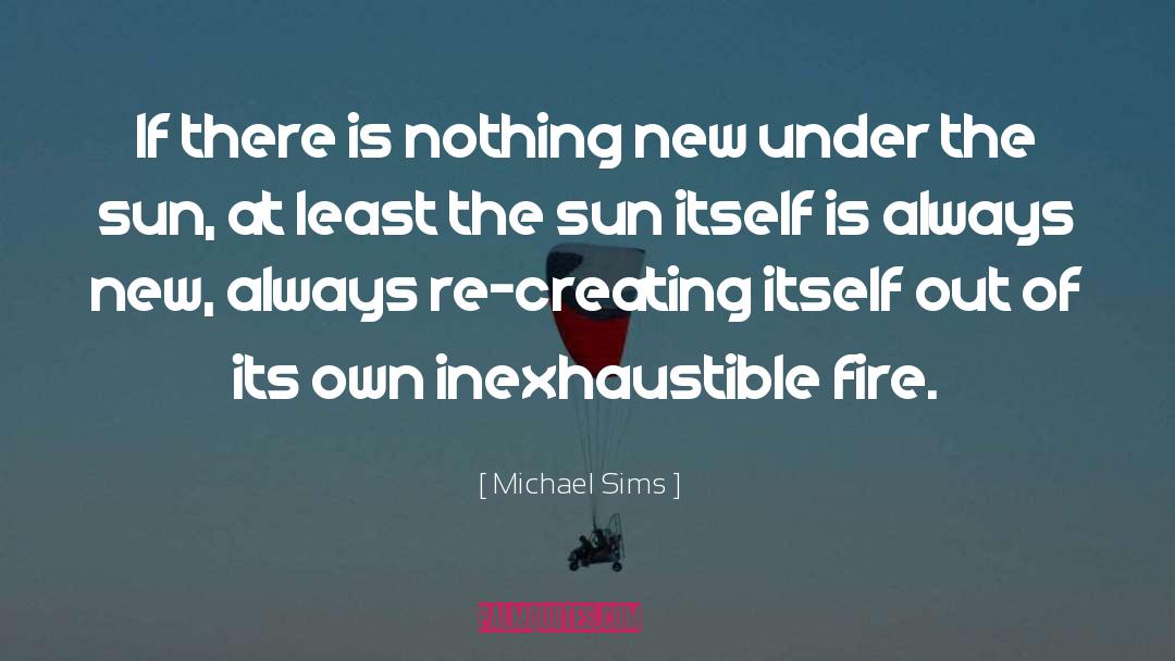 Fire Dancing quotes by Michael Sims