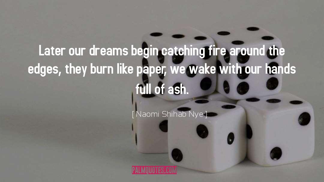 Fire Falling quotes by Naomi Shihab Nye