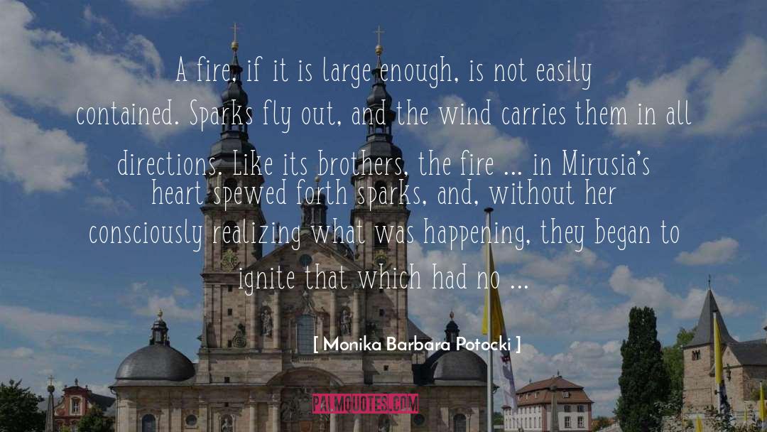 Fire Heart quotes by Monika Barbara Potocki