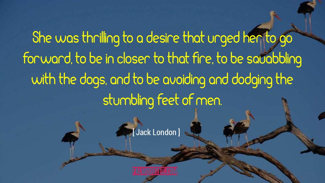 Fire In The Belly quotes by Jack London