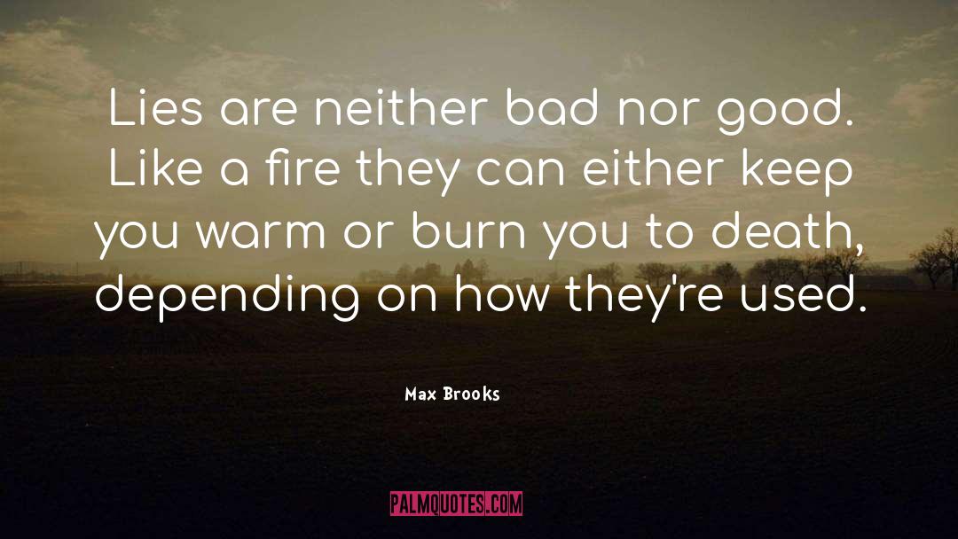 Fire Insurance quotes by Max Brooks