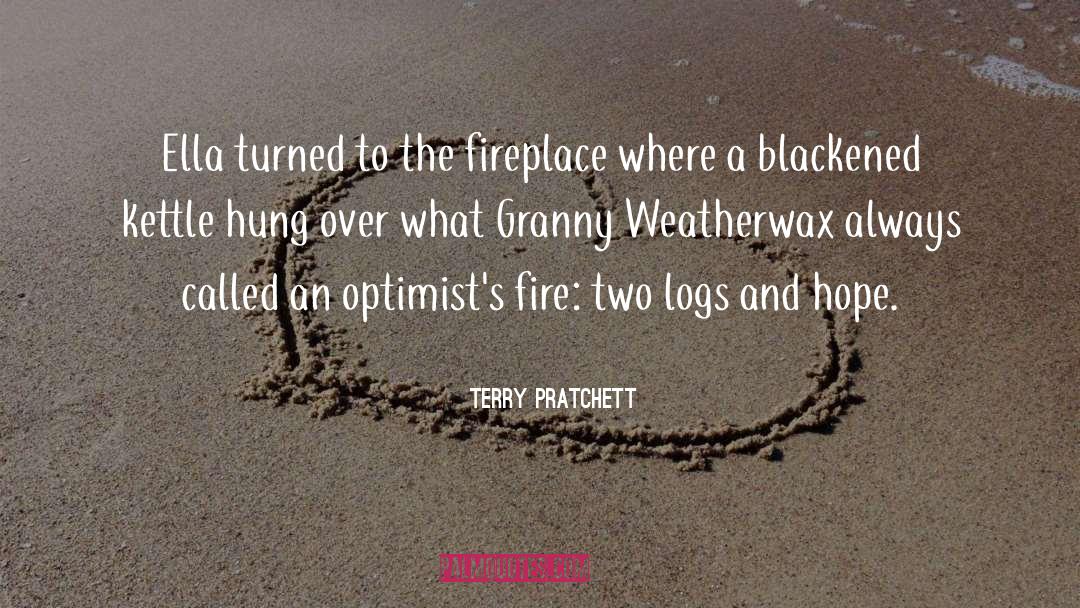 Fire quotes by Terry Pratchett