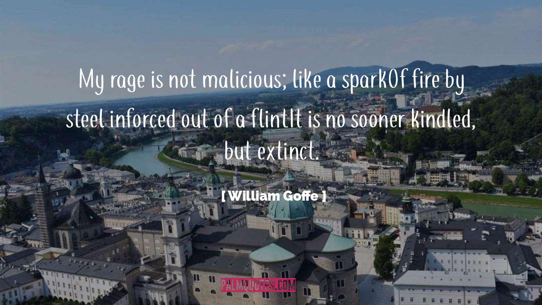 Fire Sparks quotes by William Goffe