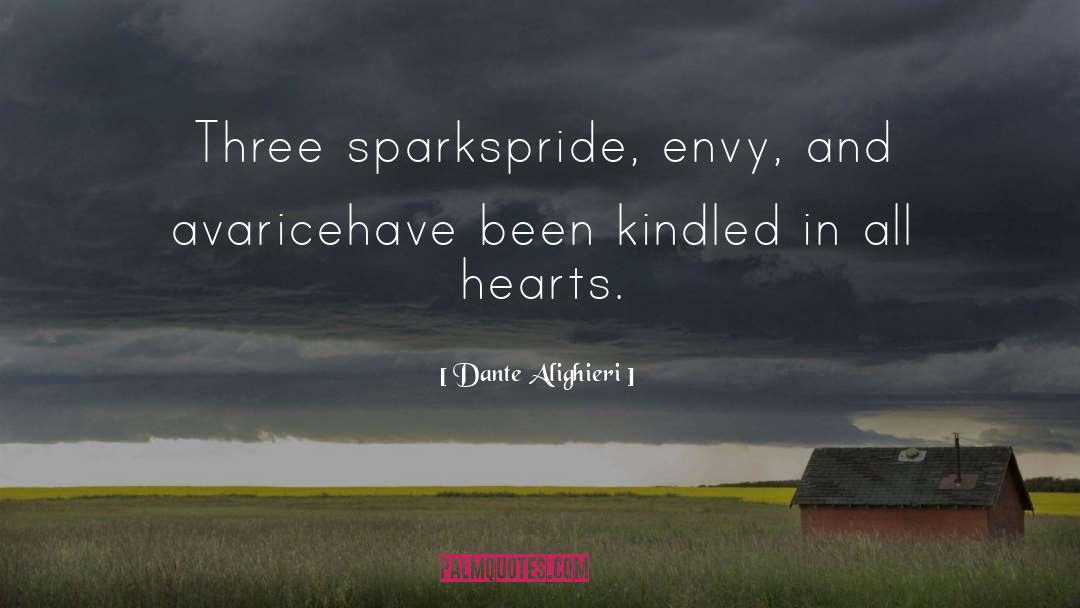 Fire Sparks quotes by Dante Alighieri