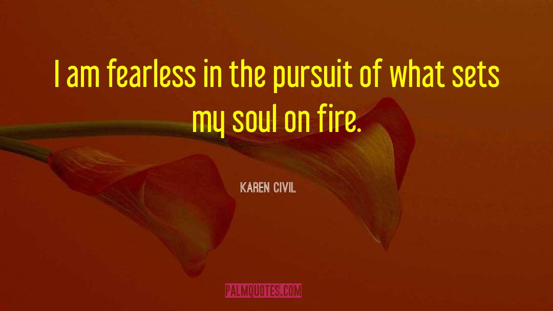 Fire Watcher quotes by Karen Civil