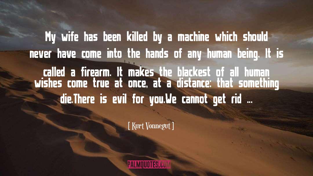 Firearm quotes by Kurt Vonnegut