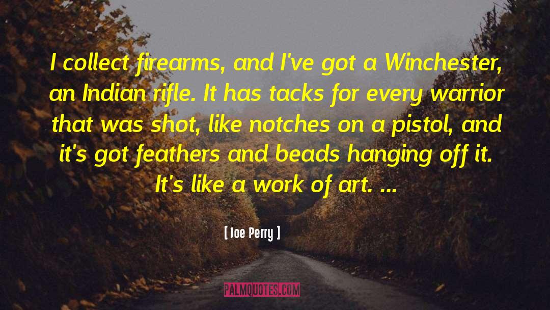 Firearms quotes by Joe Perry