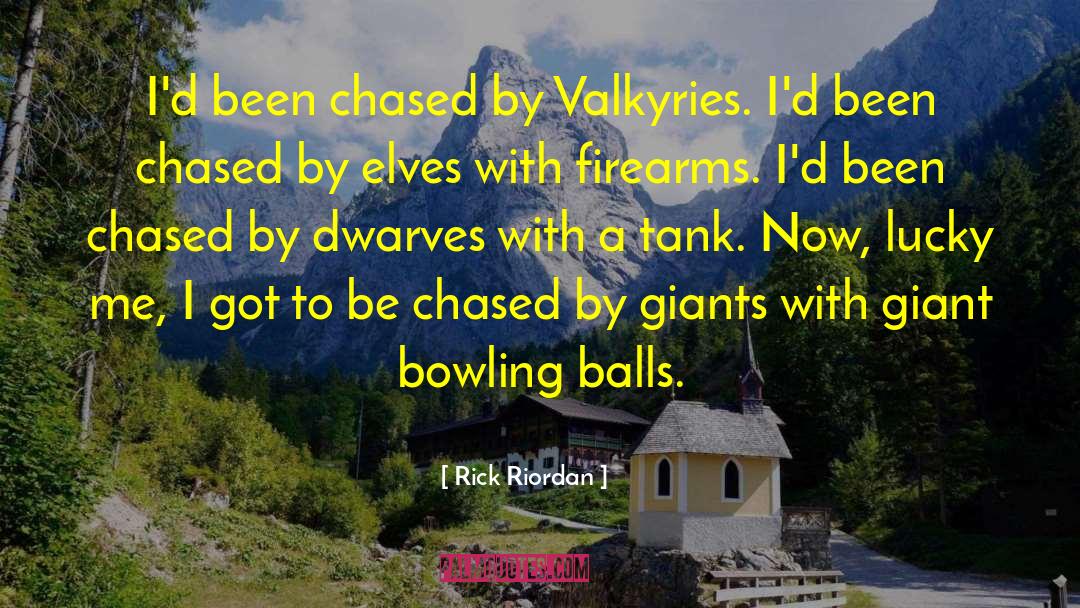 Firearms quotes by Rick Riordan