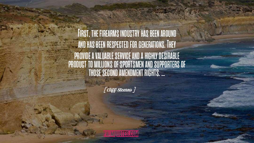 Firearms quotes by Cliff Stearns