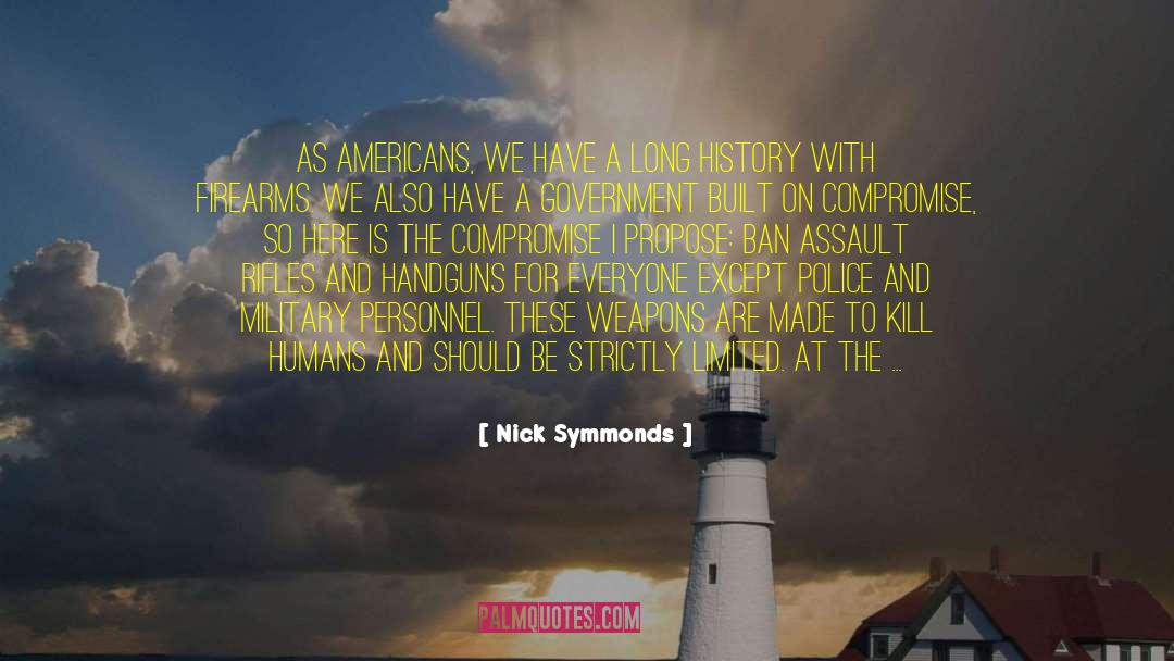 Firearms quotes by Nick Symmonds