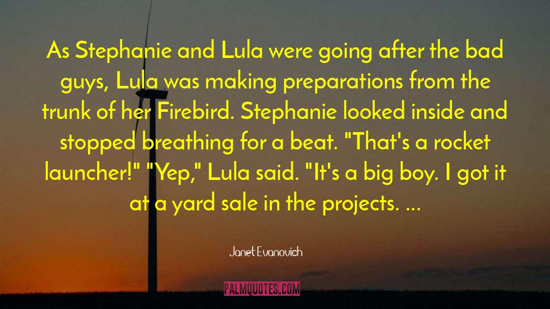 Firebird quotes by Janet Evanovich