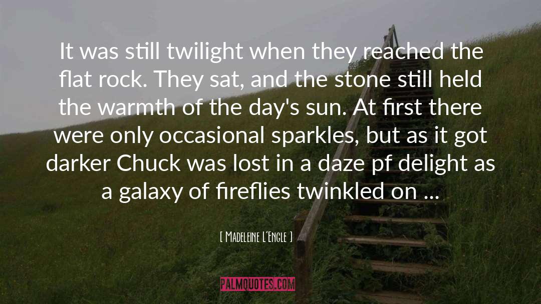 Fireflies quotes by Madeleine L'Engle