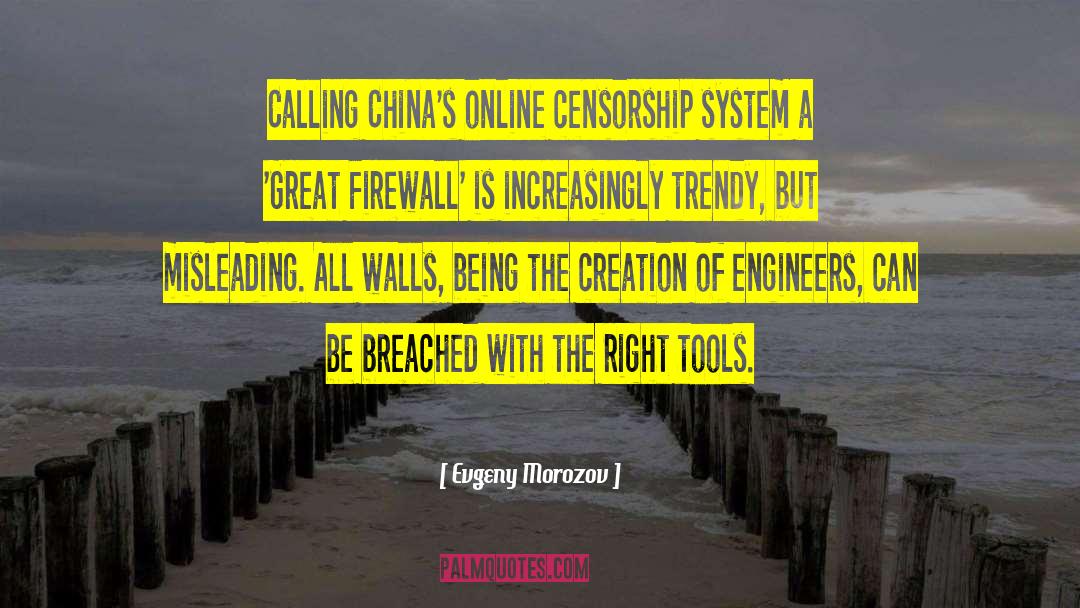 Firewall quotes by Evgeny Morozov
