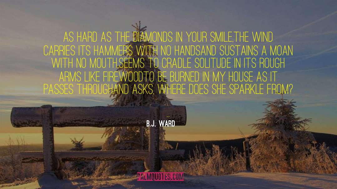 Firewood Btu quotes by B.J. Ward