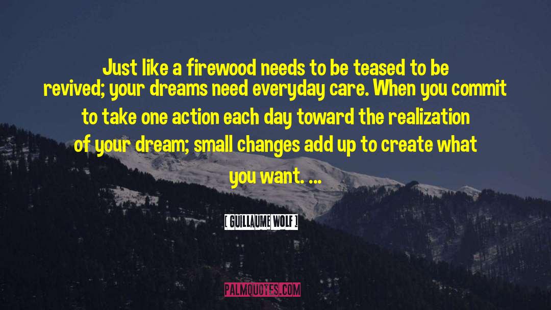 Firewood quotes by Guillaume Wolf