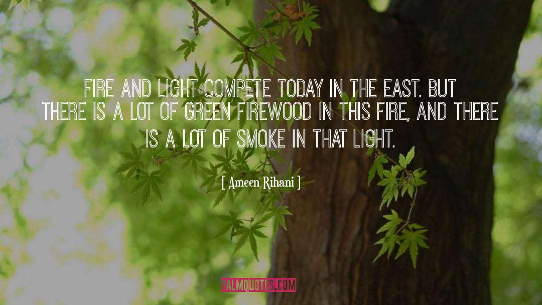 Firewood quotes by Ameen Rihani
