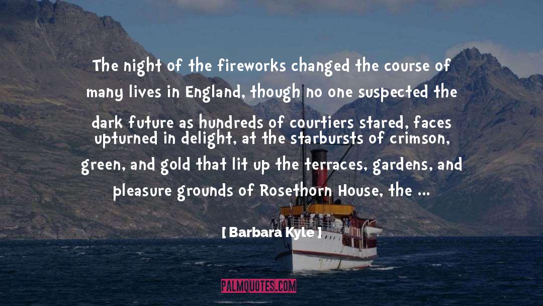 Fireworks quotes by Barbara Kyle
