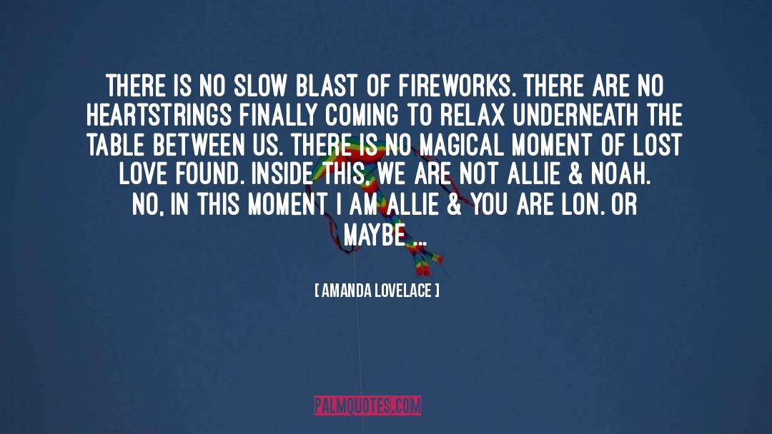 Fireworks quotes by Amanda Lovelace