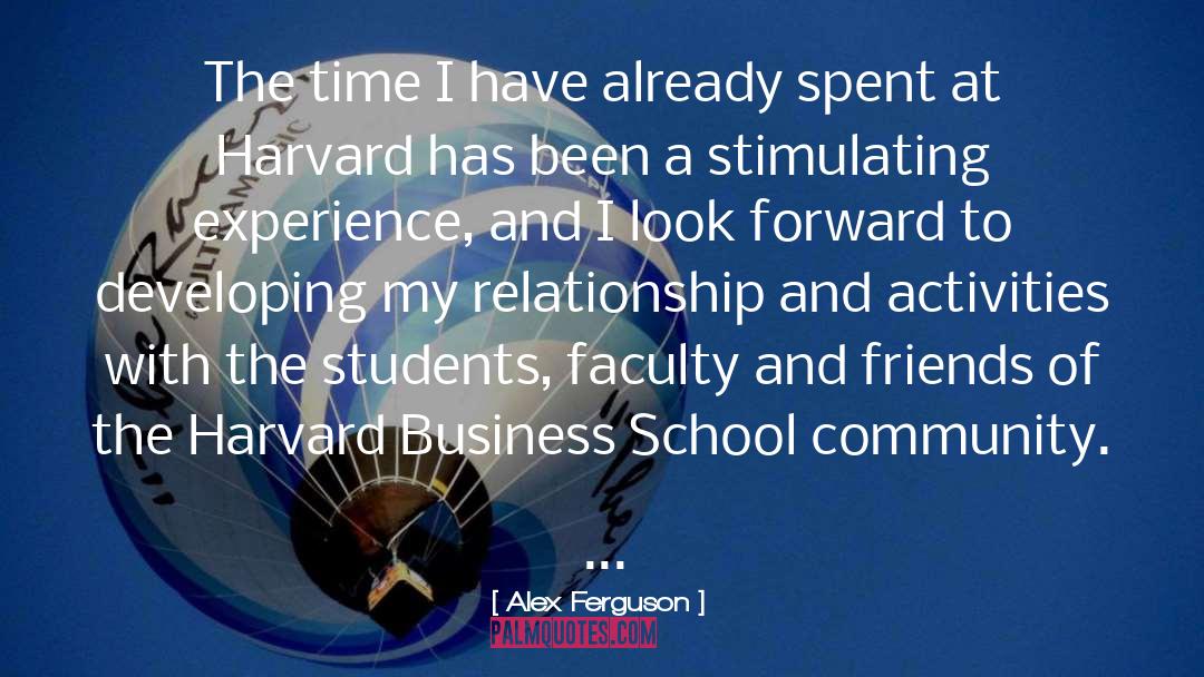 Firkser Harvard quotes by Alex Ferguson