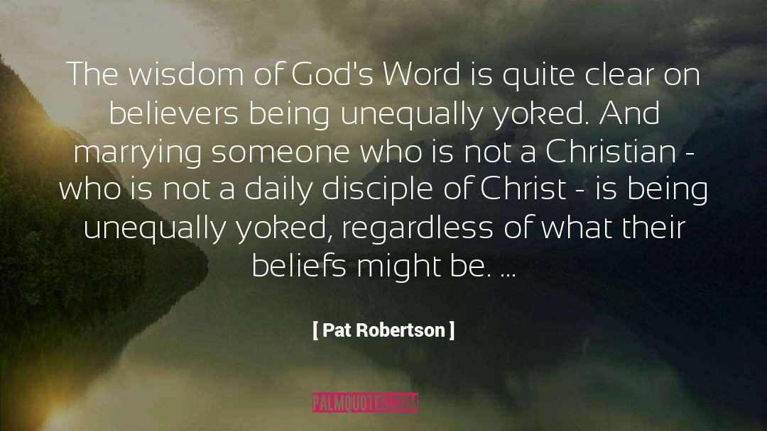 Firm Beliefs quotes by Pat Robertson