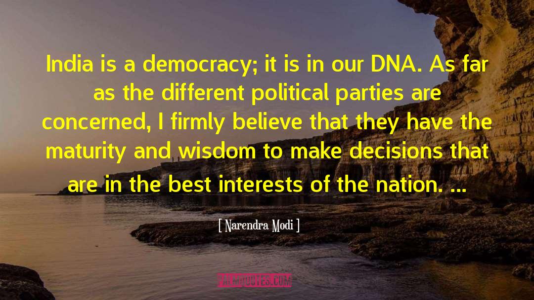 Firm Decisions quotes by Narendra Modi