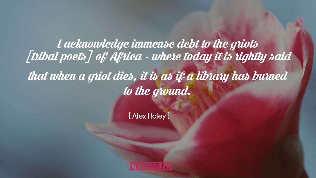 Firm Ground quotes by Alex Haley