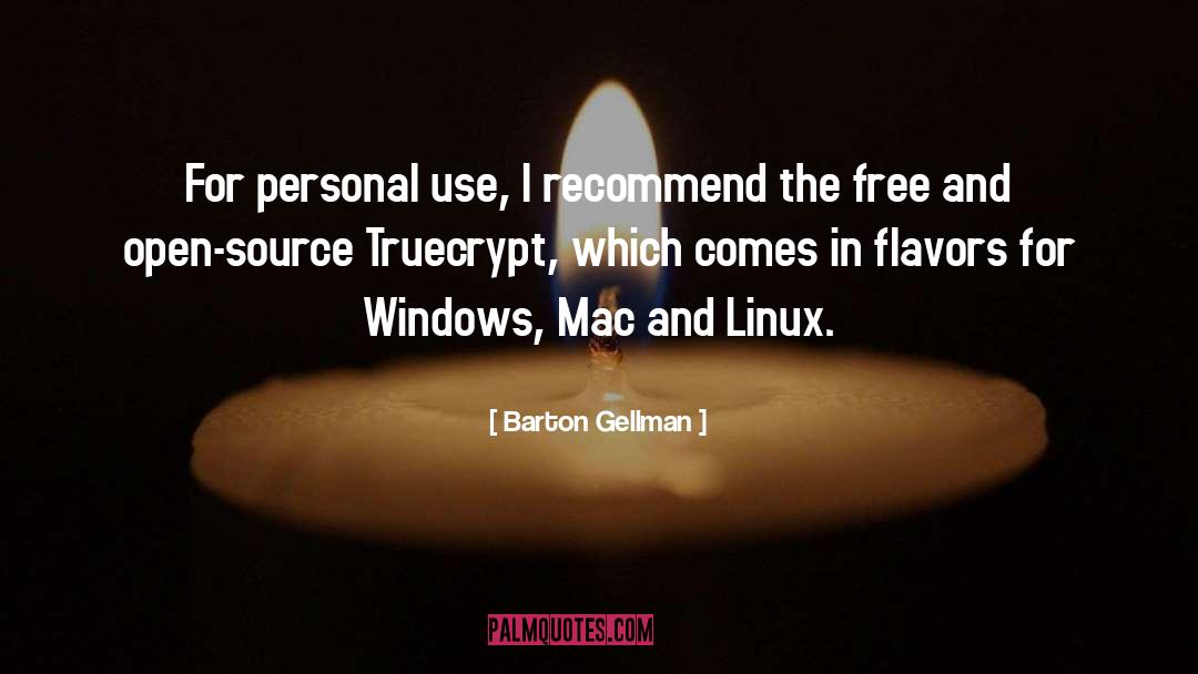 Firmenich Flavors quotes by Barton Gellman