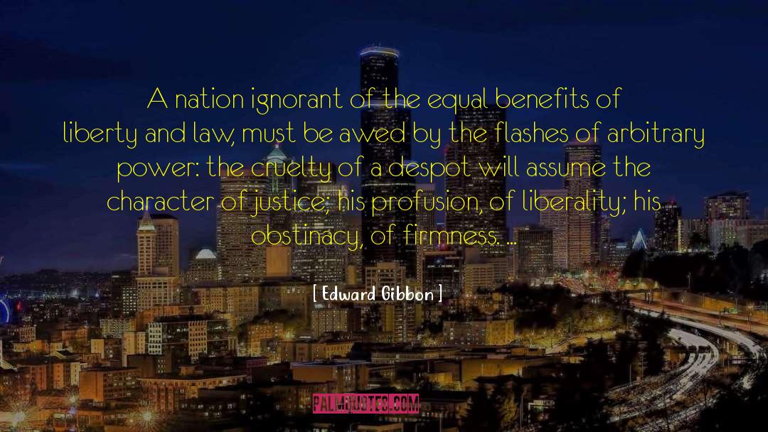 Firmness quotes by Edward Gibbon