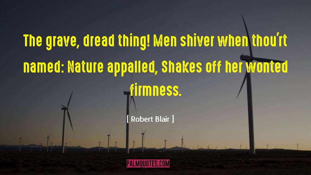 Firmness quotes by Robert Blair