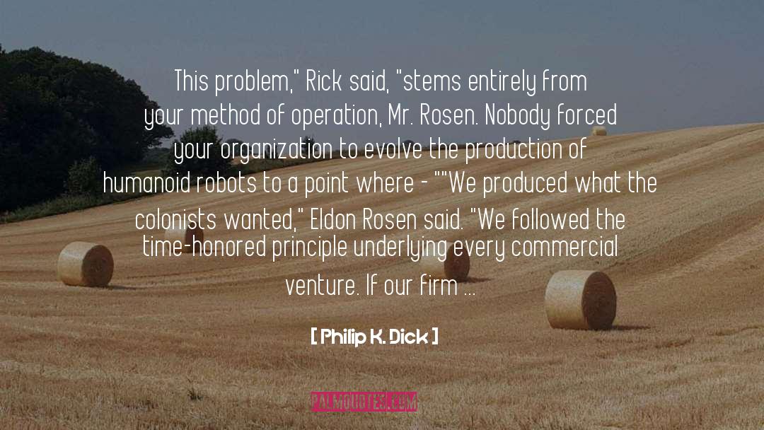 Firms quotes by Philip K. Dick