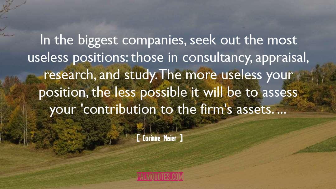 Firms quotes by Corinne Maier