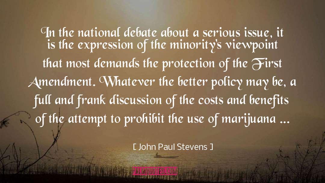 First Amendment quotes by John Paul Stevens
