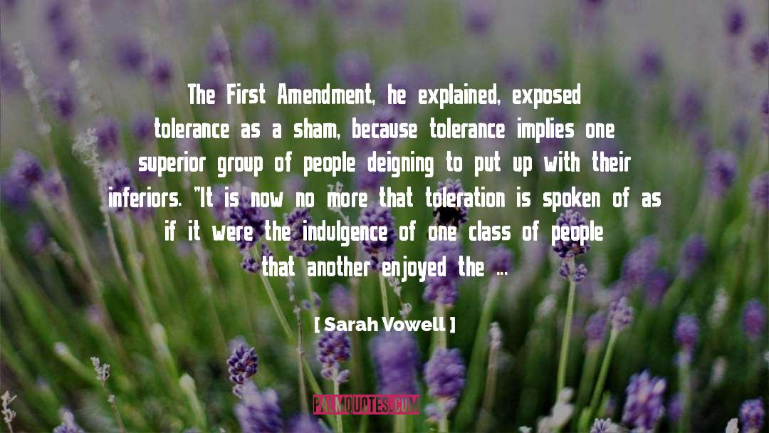 First Amendment quotes by Sarah Vowell