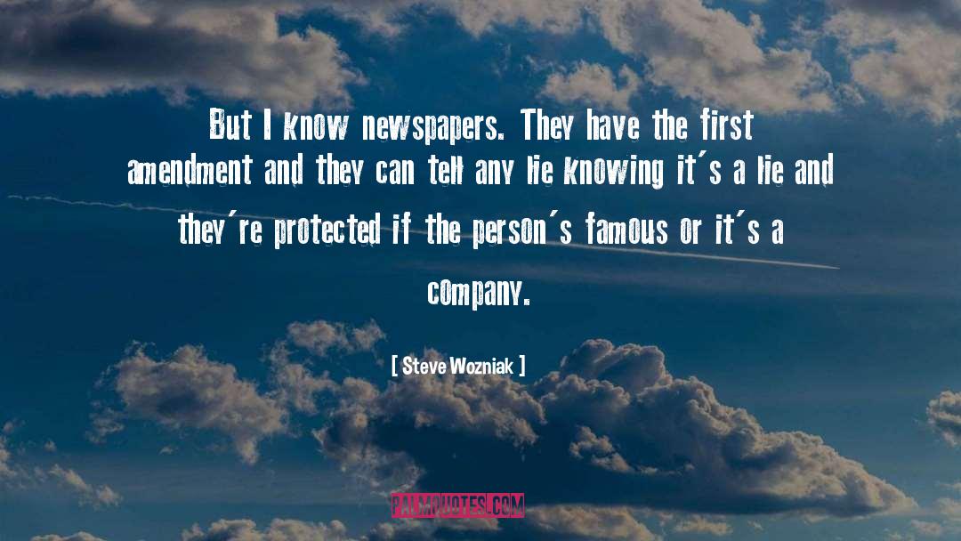 First Amendment quotes by Steve Wozniak