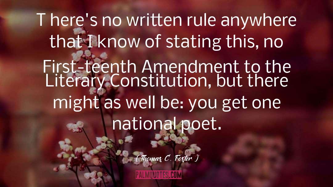 First Amendment Rights quotes by Thomas C. Foster