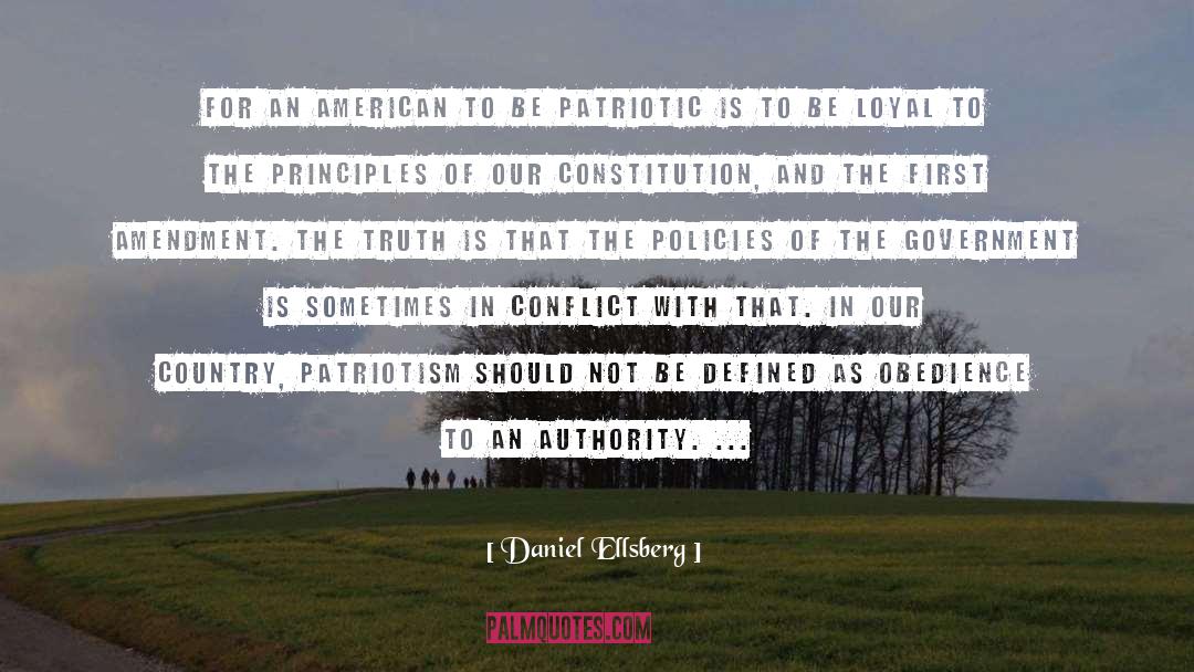 First Amendment Rights quotes by Daniel Ellsberg