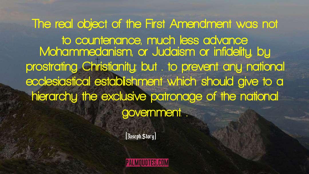 First Amendment Rights quotes by Joseph Story