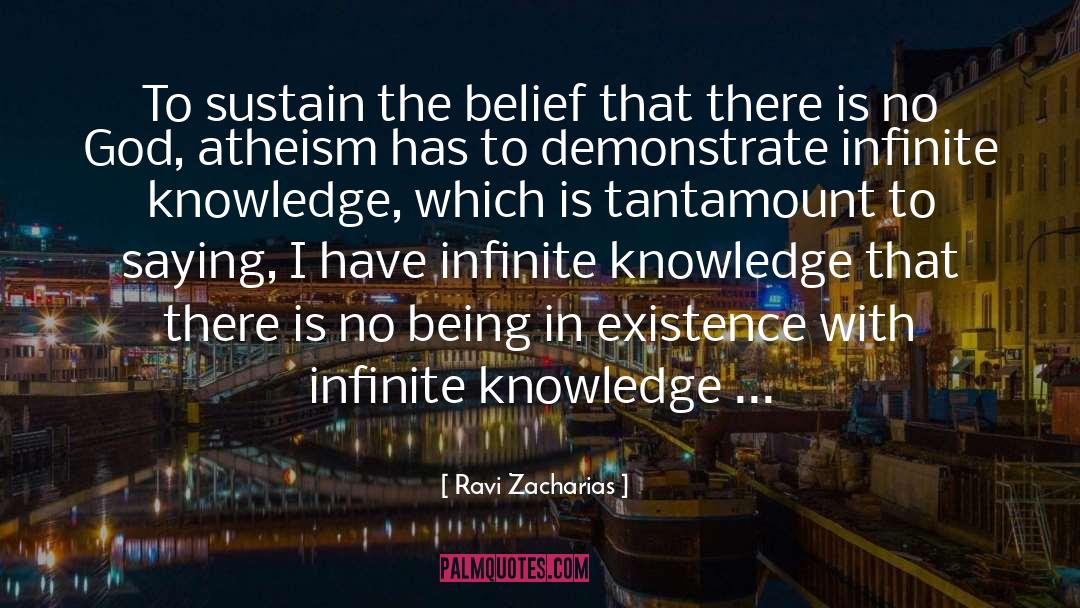 First Atheist quotes by Ravi Zacharias