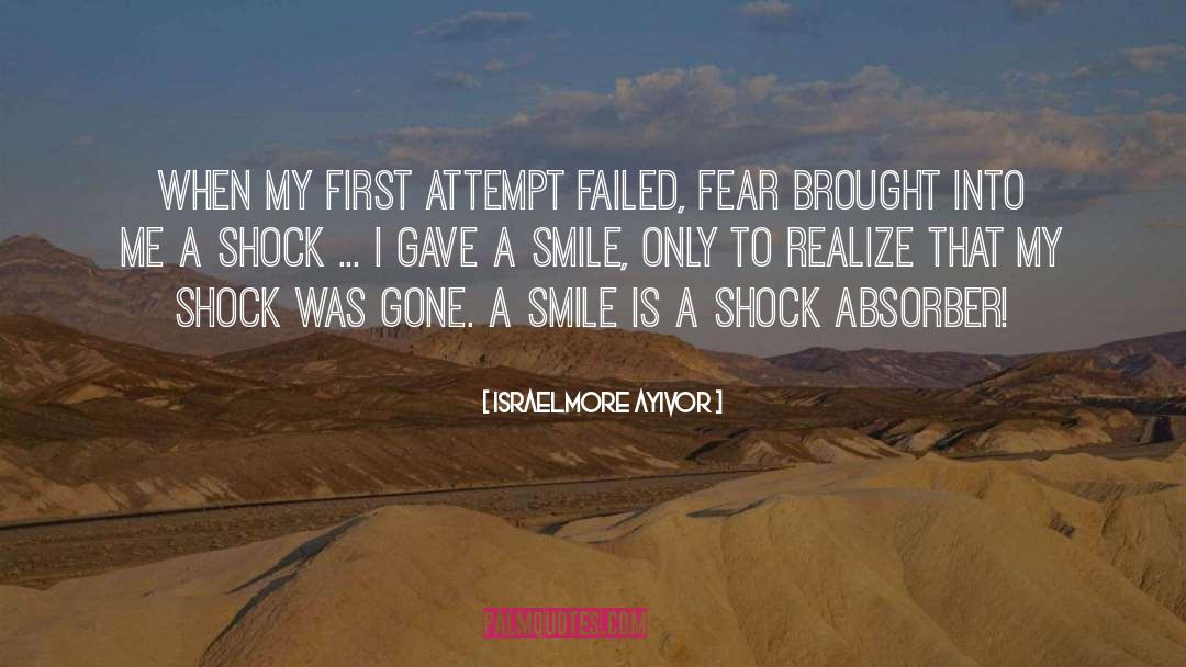 First Attempt quotes by Israelmore Ayivor