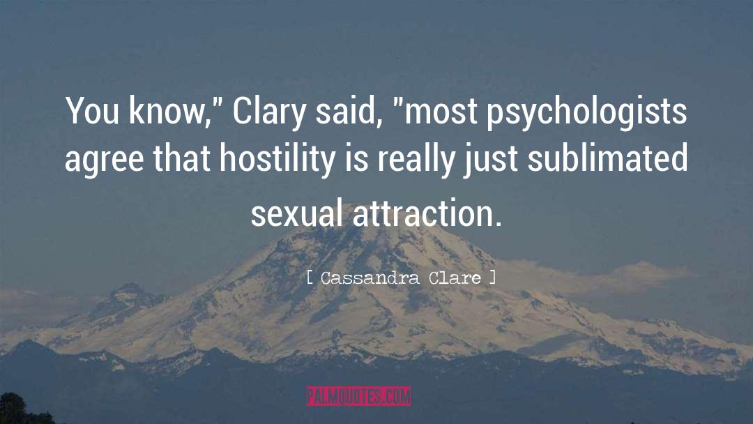 First Attraction quotes by Cassandra Clare