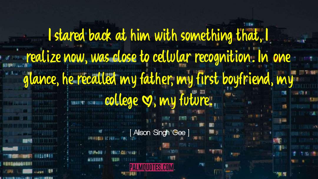 First Boyfriend quotes by Alison Singh Gee