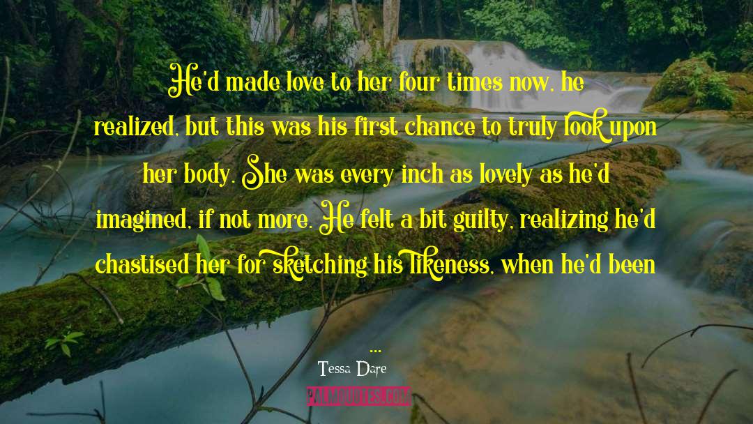 First Chance quotes by Tessa Dare