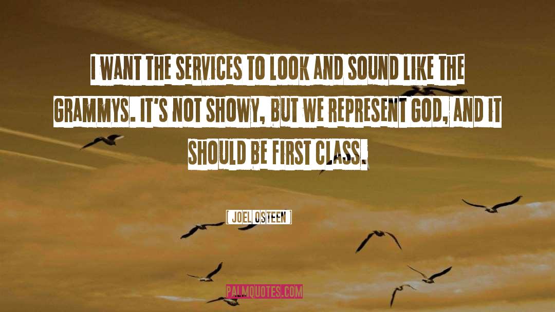 First Class quotes by Joel Osteen