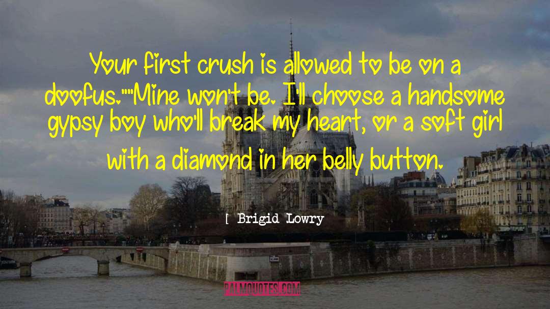 First Crush quotes by Brigid Lowry