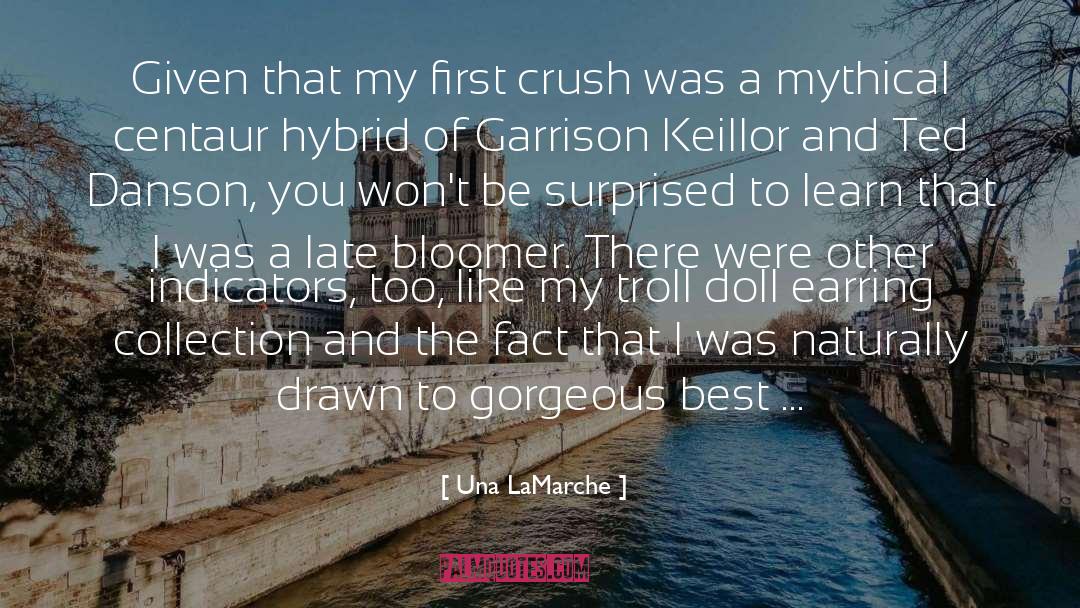 First Crush quotes by Una LaMarche