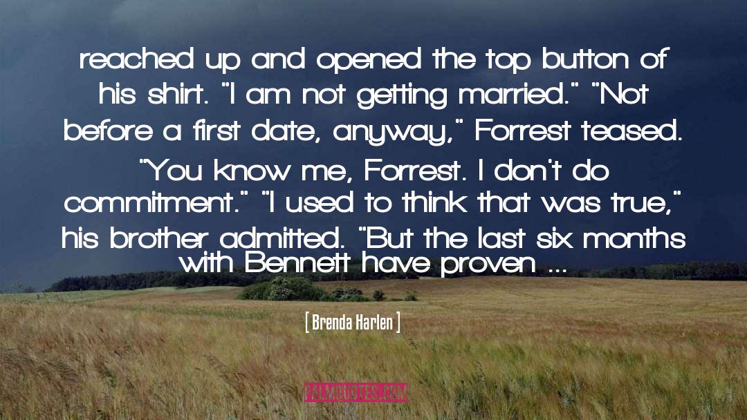 First Date quotes by Brenda Harlen